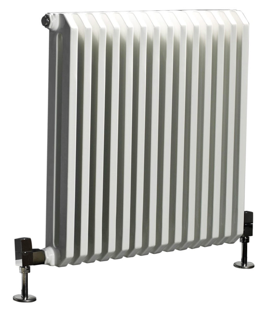 Phoenix Dee White Designer Radiator 600mm x 580mm